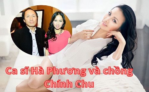 Ca sĩ Hà Phương và chồng Chính Chu