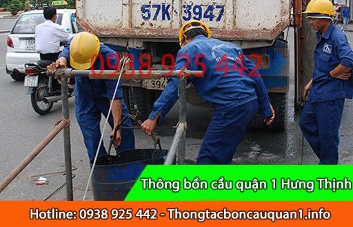 Nạo vét hố ga phường Nguyễn Thái Bình giảm sốc ưu đãi 5% BH 3 năm