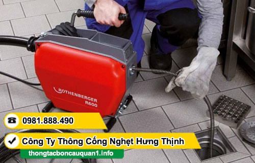 Thông cống nghẹt Phường Sài Gòn giá rẻ
