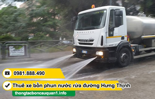 thuê xe bồn chở nước công trình TPHCM